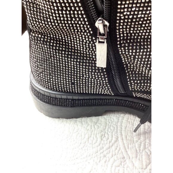 Women’s Carvela TaDa Studded Block Heel Boots Size 41 = US 10.5 - Picture 10 of 11